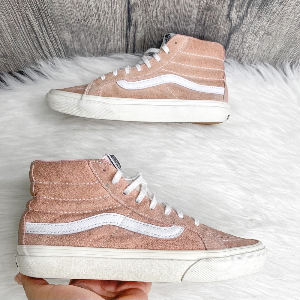 Vans Pink Sk8 Hi Sneakers